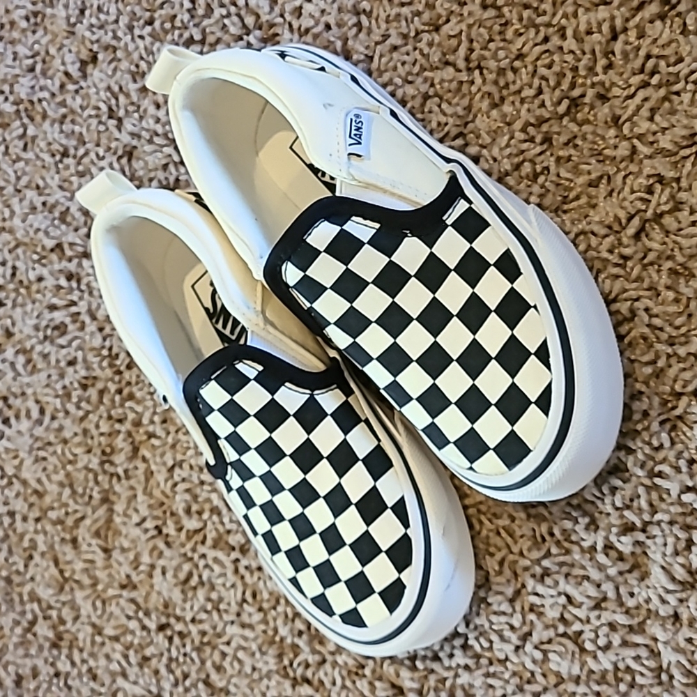 Vans classic slip-on sneakers checkerboard kids